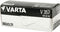 Varta Zilveroxide V357 Knoopcelbatterij – 1.55V – 143mAh – BP1