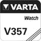 Varta Zilveroxide V357 Knoopcelbatterij – 1.55V – 143mAh – BP1