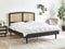 VARZY - Bed - Zwart - 140 x 200 cm - Rubberhout