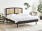 VARZY - Bed - Zwart - 160 x 200 cm - Rubberhout