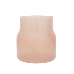 Vase Bodii Peach wip / Recycled glass
