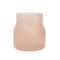 Vase Bodii Peach wip / Recycled glass