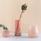 Vase Bodii Peach wip / Recycled glass