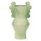 Vase Circulo Pale Green Green / 50% recycl. / 50% virgin ceramics