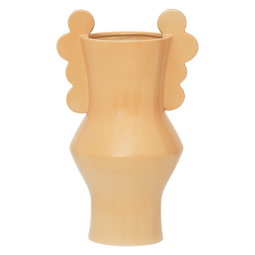 Vase Circulo Pumpkin Orange / 50% recycl. / 50% virgin ceramics
