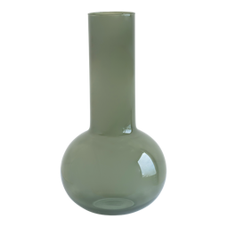Vase Collo, L Green / Recycled glass