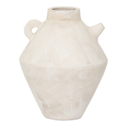 Vase Pico White / Terracotta