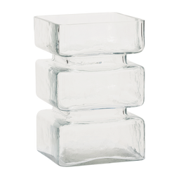 Vase Pila Transparent Transparent / Recycled glass