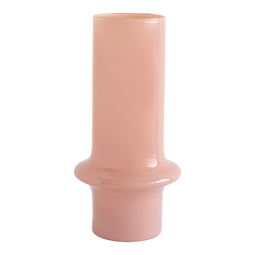 Vase recycled glass Pink