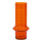 Vase recycled glass Yellow