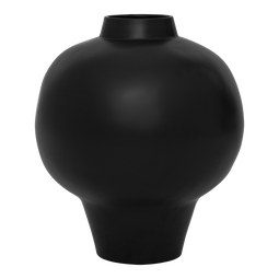 Vase Stor Black / Ceramic
