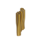 Vase Tubes Gold / Iron