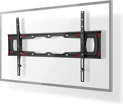 Vaste TV-Muurbeugel - 37-70 " - Maximaal schermgewicht: 40 kg - Minimale muurafstand: 28 mm - Staal - Zwart