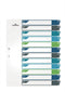 Durable 679627 Register DIN A4+ 1-12 Meerdere kleuren 12 tabbladen 679627