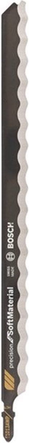 Bosch 2608667396 - Decoupeerzaagblad T 1013 AWP - HCS gegolfd en geslepen - Voor vezelisolatiestoffen (1 stuk)