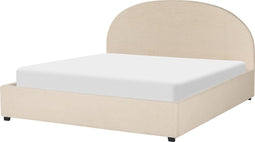 VAUCLUSE - Tweepersoonsbed - Beige - 180 x 200 cm - Polyester