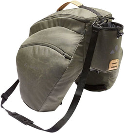 Vaude eSilkroad Plus achter fietstas voor E-bike khaki
