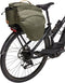 Vaude eSilkroad Plus achter fietstas voor E-bike khaki