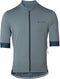 Vaude Kura FZ Tricot II gravel fietsshirt korte mouwen blauw heren