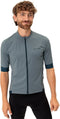 Vaude Kura FZ Tricot II gravel fietsshirt korte mouwen blauw heren