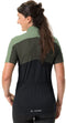 Vaude Matera FZ Tricot fietsshirt korte mouwen groen dames