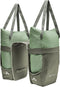 VAUDE - TwinShopper - Black - Fietstas Achter - Greenshape