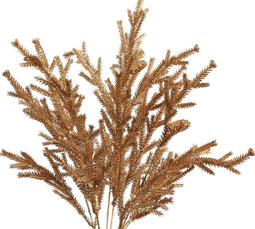 PTMD Twig Plant Dennenappel Kunsttak - 30 x 18 x 38 cm - Goud