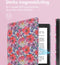 imoshion E-reader Hoesje - Geschikt voor Kobo Nia - Design Sleepcover Bookcase - Flower Watercolor