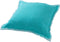 Dutch Decor BURTO - Kussenhoes van gewassen katoen Antigua Sand 60x60 cm - blauw - met rits
