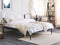 VAURS - Tweepersoonsbed - Zwart - 160 x 200 cm - Staal