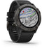 Garmin fēnix 6X Sapphire - Digitaal Smartwatch - Saffierglas - Zwart