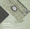 imoshion Tablet Hoes - Geschikt voor Lenovo Tab M10 5G - 360° Draaibare Design Bookcase 2.0 - Green Flowers