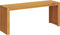 vidaXL - Ligbank - met - plankenontwerp - 110x30x45 - cm - Massief - Acaciahout