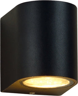 Olucia CORINA - Buitenlamp - Aluminium - IP44 - Zwart