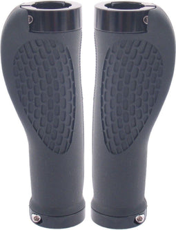 Handvatset Edge Ergo City - 130mm - dubbele lockring - zwart