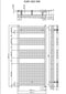 Plieger Elba - Elektrische handdoekradiator - Klokthermostaat - 126.2 cm x 60 cm - 700 Watt - Wit