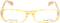 Ladies'Spectacle frame Bottega Veneta BV-122-29L Yellow