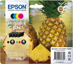 Epson 604 - Inktcartridge - Zwart + 3 kleuren (1 stuk)