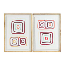 Schilderij DKD Home Decor (50 x 2,8 x 70 cm) (2 Stuks)