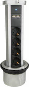 VB 61075 Stekkerdoos voor Inbouw in Tafelblad + 2 x USB