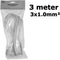 VB Extend Verlengsnoer - Verlengkabel met Randaarde - Lengte Snoer 3 meter - 3 x 1.0 mm² - Wit