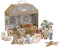 Little Dutch - Kerststal speelkoffer - Houten figuren - Multi