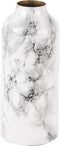 Presen Time Vaas Marble Look Medium White