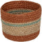 Atmosphera Marrakesh jute manden - Set van 3 stuks - Ø19xH15cm - Multi