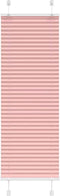 vidaXL - Plissé - rolgordijn - 45x100 - cm - stofbreedte - 44,4 - cm - polyester - roze