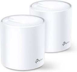 TP-Link Deco X60 - Mesh Wi-Fi Systeem - WiFi 6 Snelle en stabiele verbinding (2 stuks)