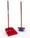Klein Toys Vileda - Stoffer en blik - 56 cm steel - 55,5 cm bezem - rood