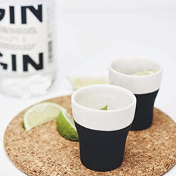 Natural Cooling Ceramic Shot Glassen(Set van 4) / Magisso /