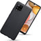 Qubits - Softcase hoes - Geschikt voor Samsung Galaxy A42 - Zwart