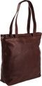 Chesterfield Bonn Leren Shopper - Laptoptas 14 inch - Donker Bruin